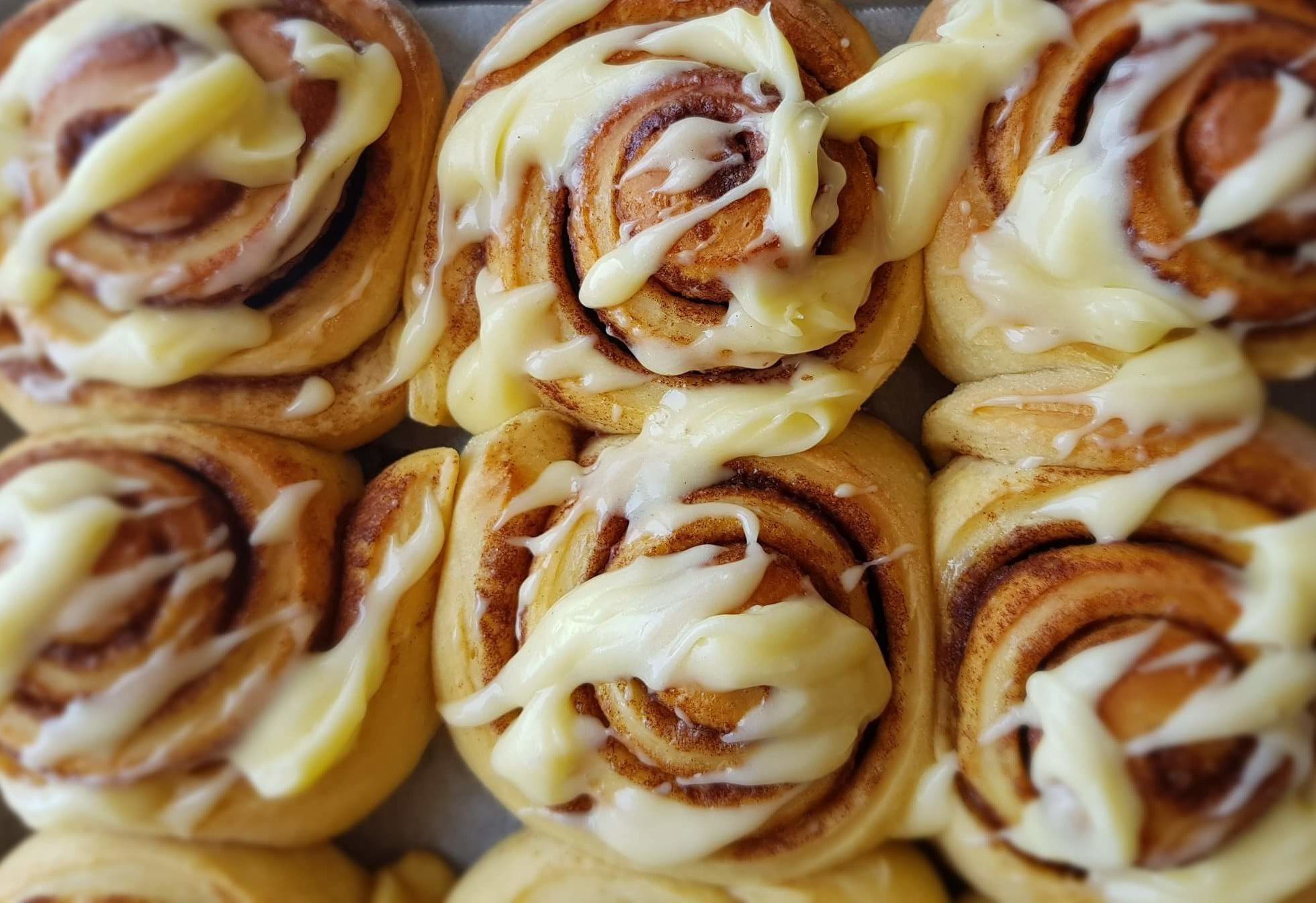 Cinnamon scrolls bread machine