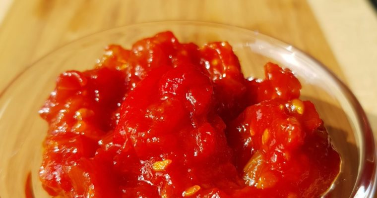 Roast Capsicum & Tomato Chutney