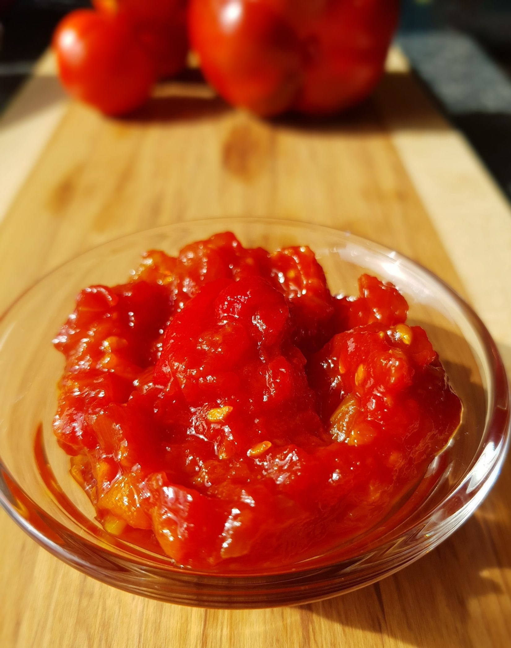 Roast Capsicum & Tomato Chutney