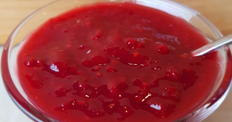 Homemade Raspberry Jam