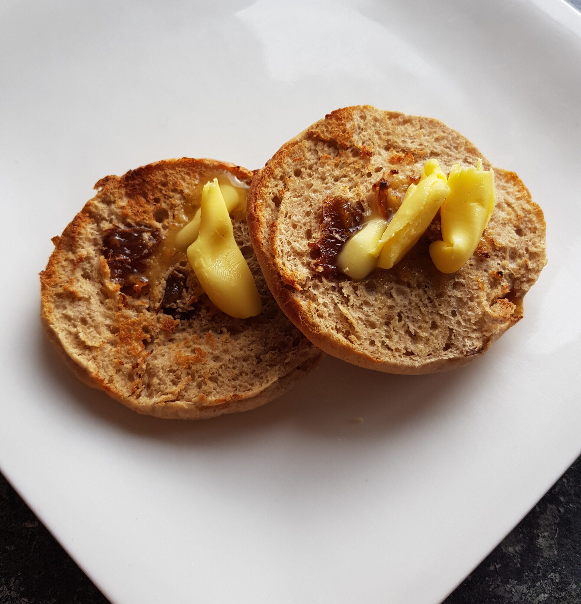 Spiced Fruit English Muffins