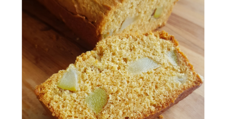 Pear and Ginger Loaf