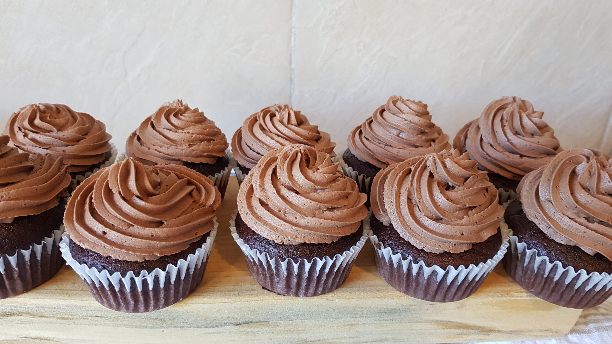 Simple homemade chocolate cupcakes