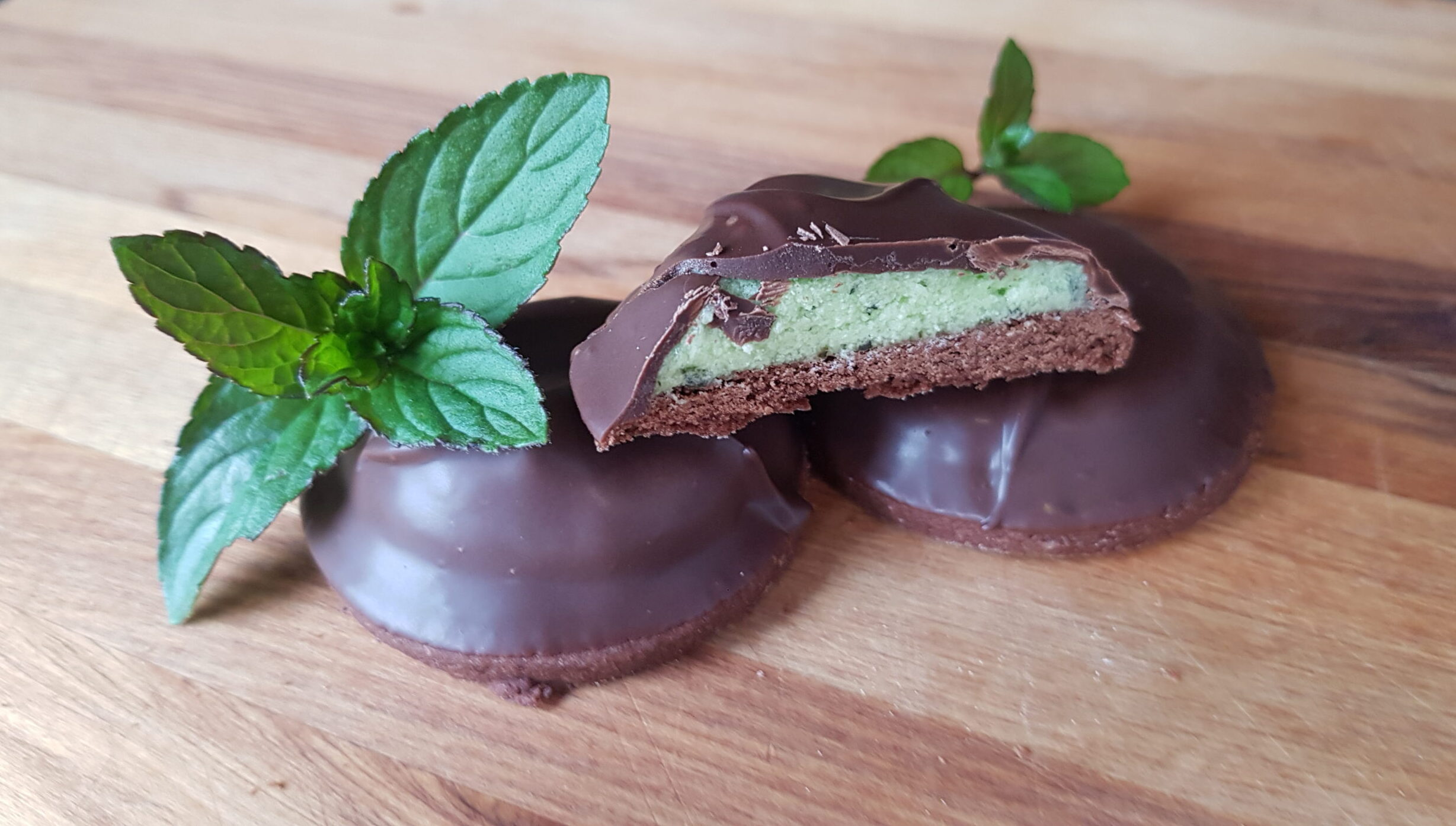 Chocolate peppermint cookies