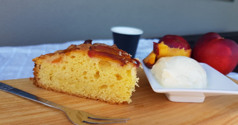 Summer Nectarine Cake