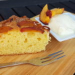 Nectarine cake