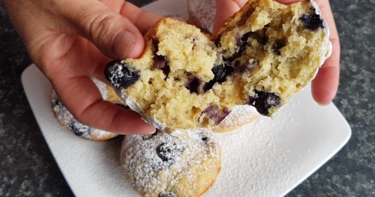 Blueberry and Banana Muffins