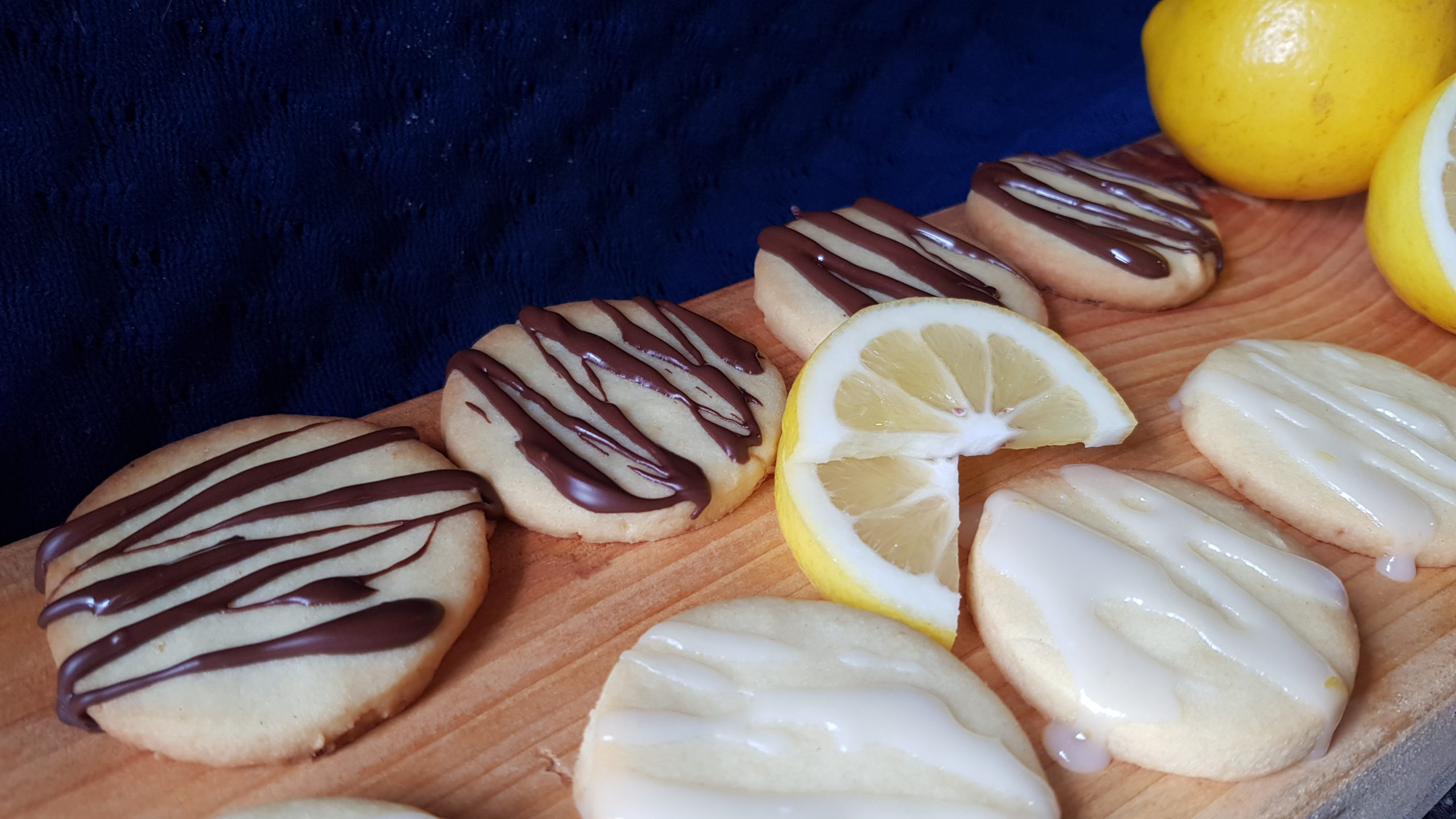 Lemon Shortbread Cookies